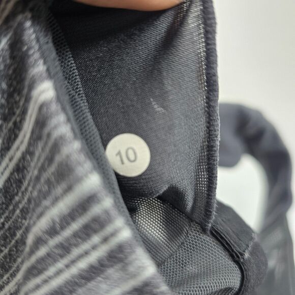 Lululemon Women's Scoop Neck Magnum Space Dye/Gray Tank Size 10 - Picture 6 of 10